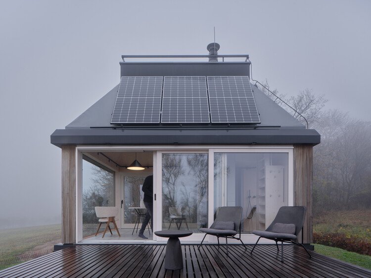 图片[2]-微型度假屋的空间革命：Devín小屋的极限设计与生态实践-灵感屋