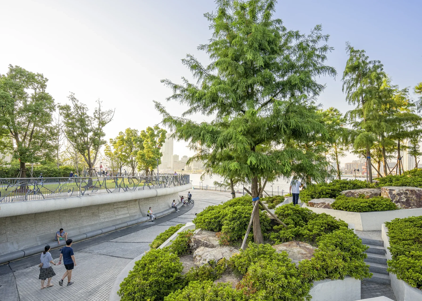 图片[4]-基础设施的景观化：新华滨水公园对都市水岸韧性的空间重构-灵感屋
