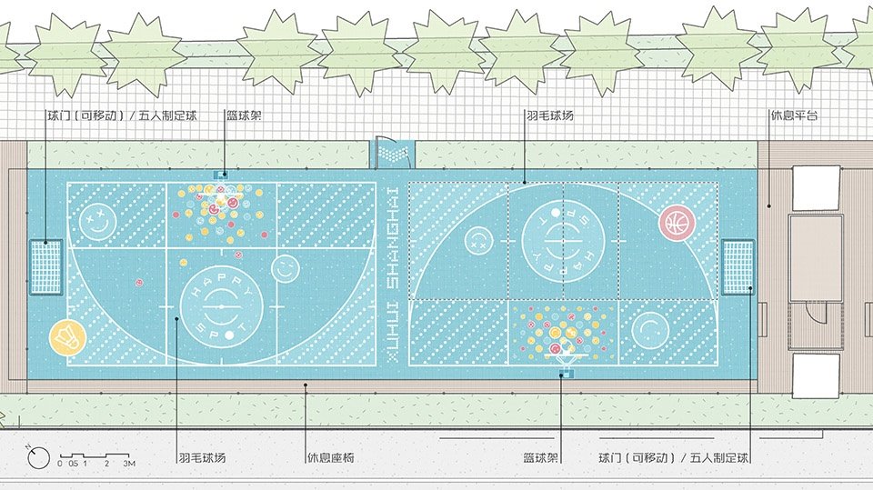 图片[18]-上海凯旋南路：如何将压抑的轻轨桥下空间改造成市民运动乐园？-灵感屋