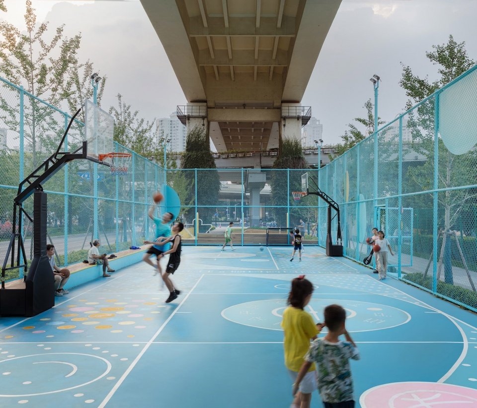 图片[30]-上海凯旋南路：如何将压抑的轻轨桥下空间改造成市民运动乐园？-灵感屋