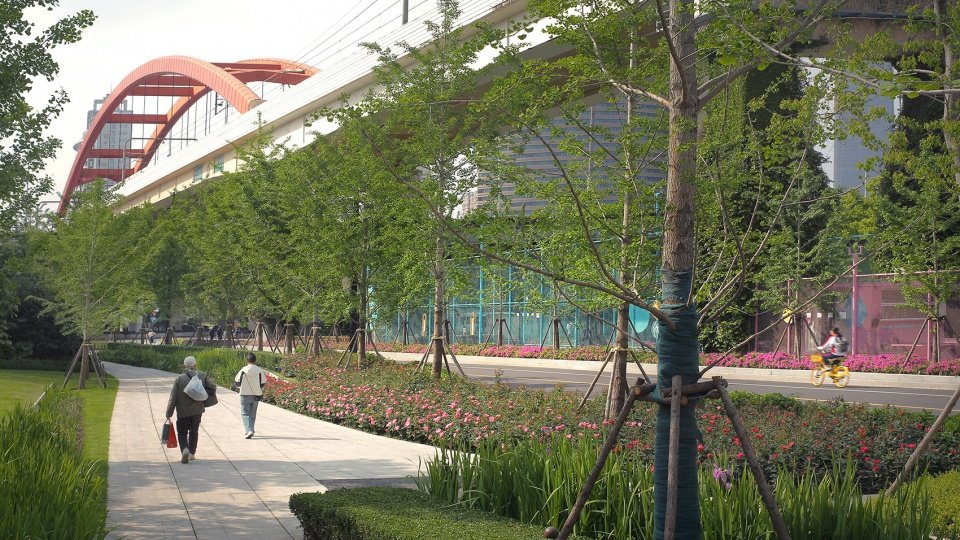 图片[33]-上海凯旋南路：如何将压抑的轻轨桥下空间改造成市民运动乐园？-灵感屋